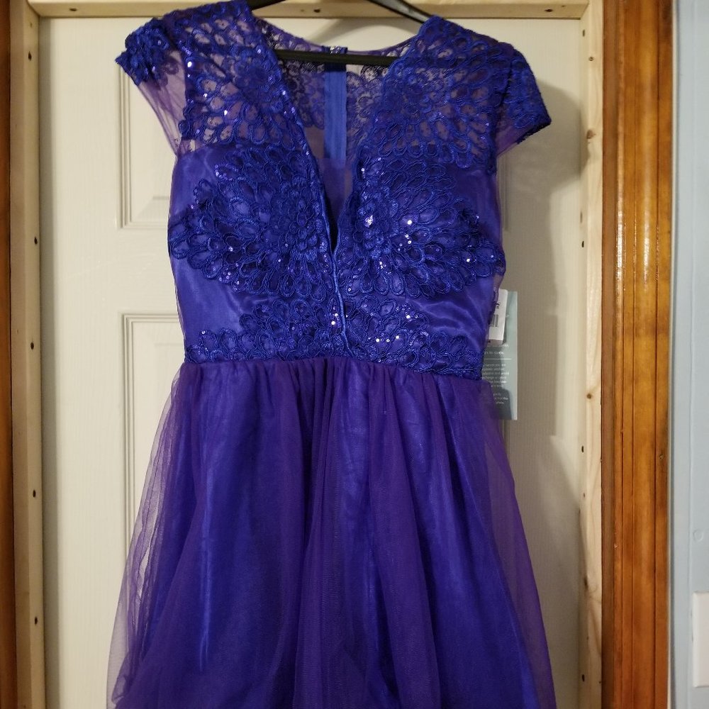 Blue Party Dress